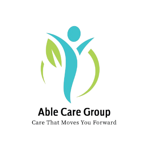 Able Care Group logo: Care That Moves You Forward